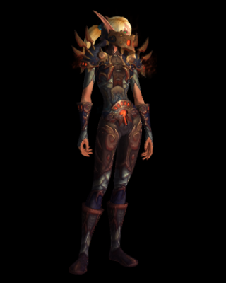 Barbed Assassin Battlegear (Mythic Recolor)