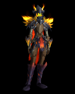 Crimson Gladiator's Elite Hunter Set - Dragonflight Season 1 PVP