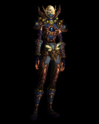 Tyrannical Gladiator's Dragonhide Armor (Alliance Recolor)