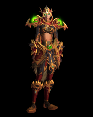 Aberrus, the Shadowed Crucible Heroic Demon Hunter Set