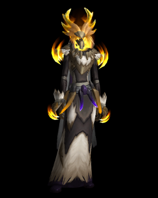 Crimson Gladiator's Druid Set - Dragonflight Season 1 PVP