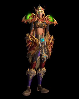 Obsidian Gladiator's Demon Hunter Set Dragonflight Season 2  PVP