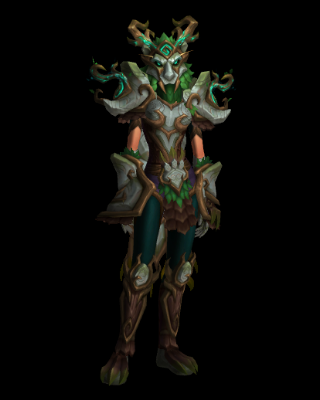 Overgrown Freyan Warplate Set: Emerald Bounties